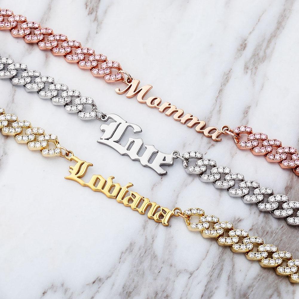 Custom Font Cuban Chain 14K - ICECI