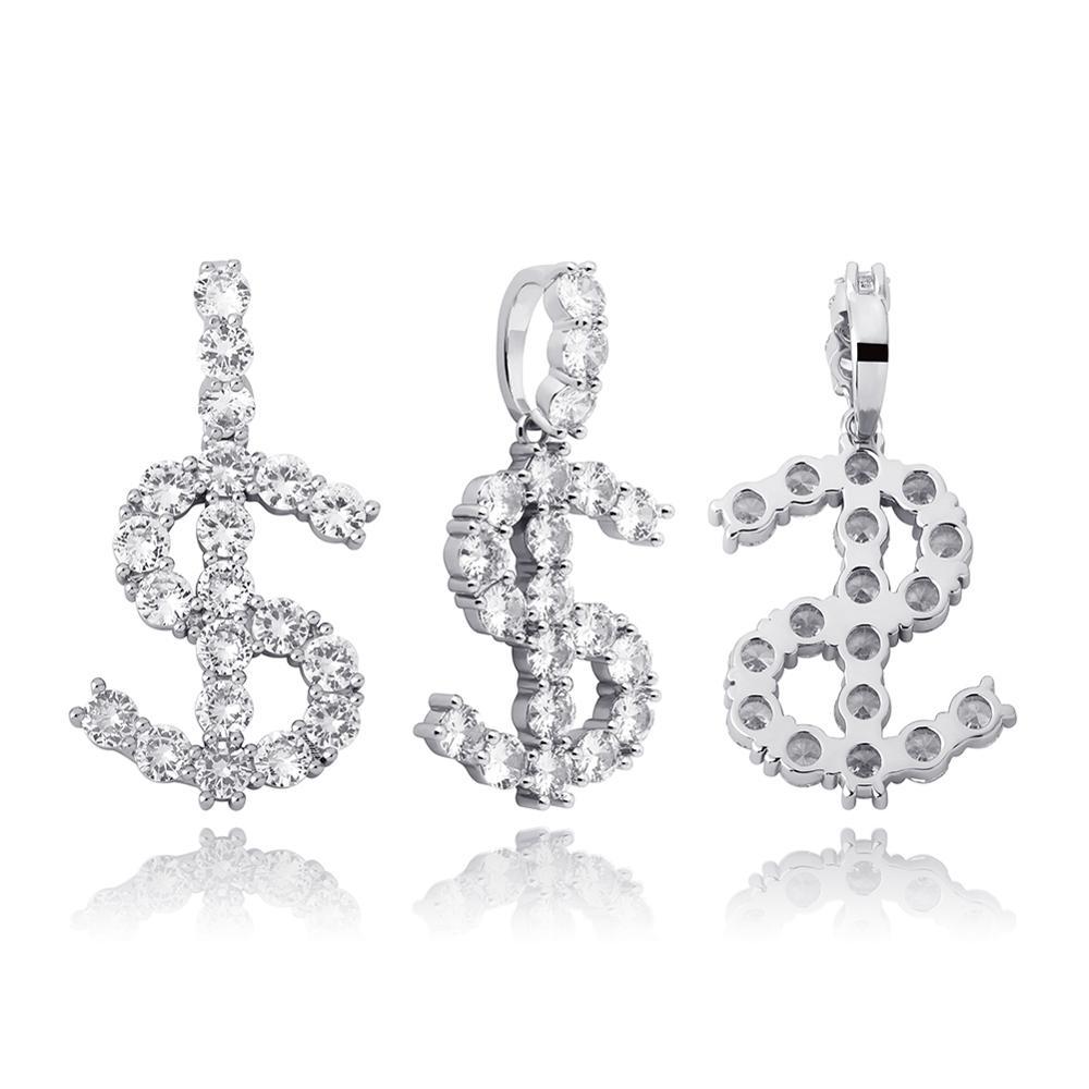 Custom Tennis Letter Pendant 14K - ICECI