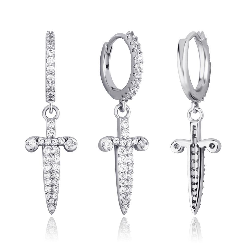 Dagger Drop Earrings 14K - ICECI