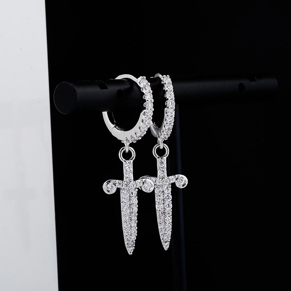 Dagger Drop Earrings 14K - ICECI