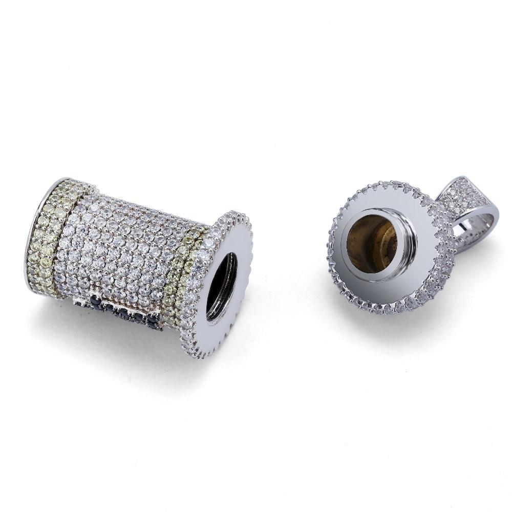 Detachable Medicine Bottle Pendant 18K - ICECI