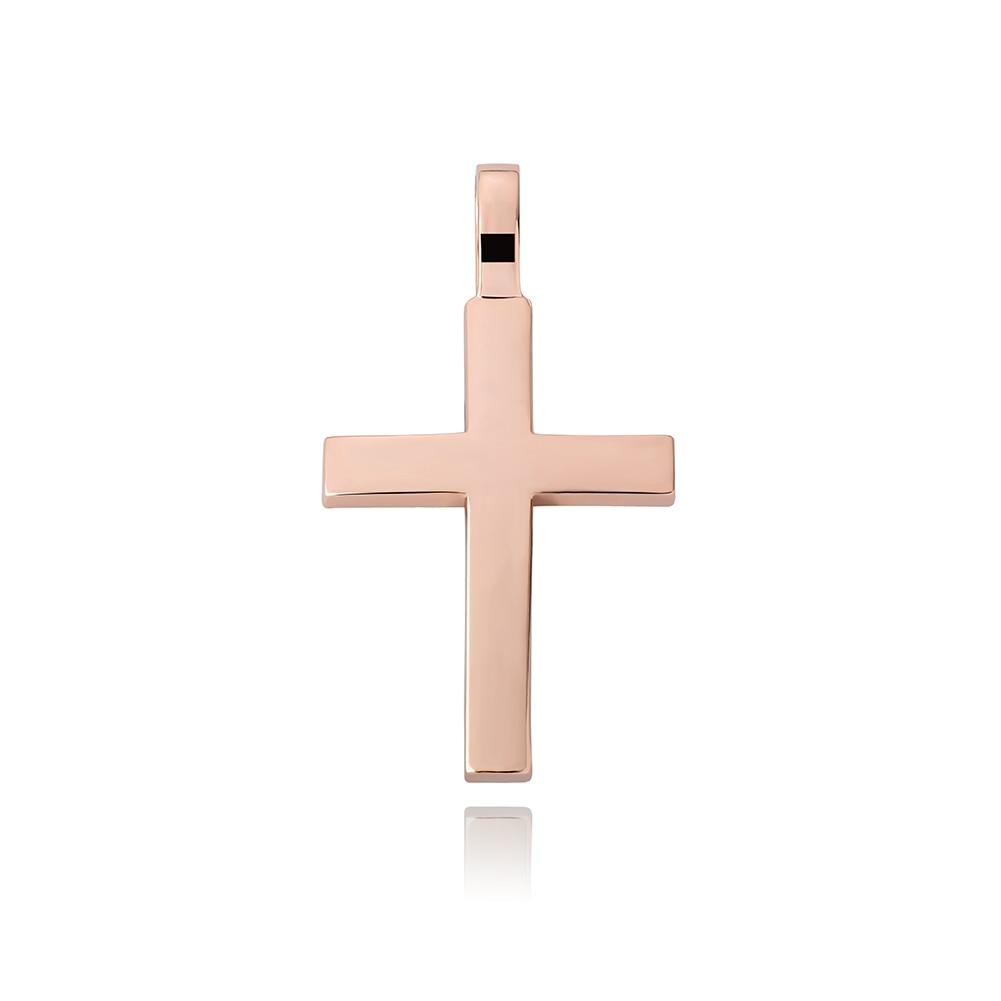 Diamond Cross Pendant 14K - ICECI