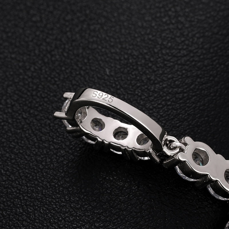 Diamond Cross Pendant 18K x Moissanite - ICECI