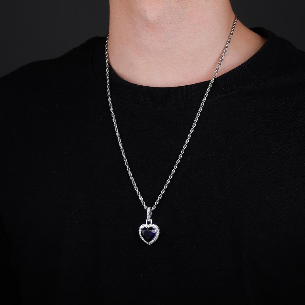 Diamond Heart Pendant 14K - ICECI