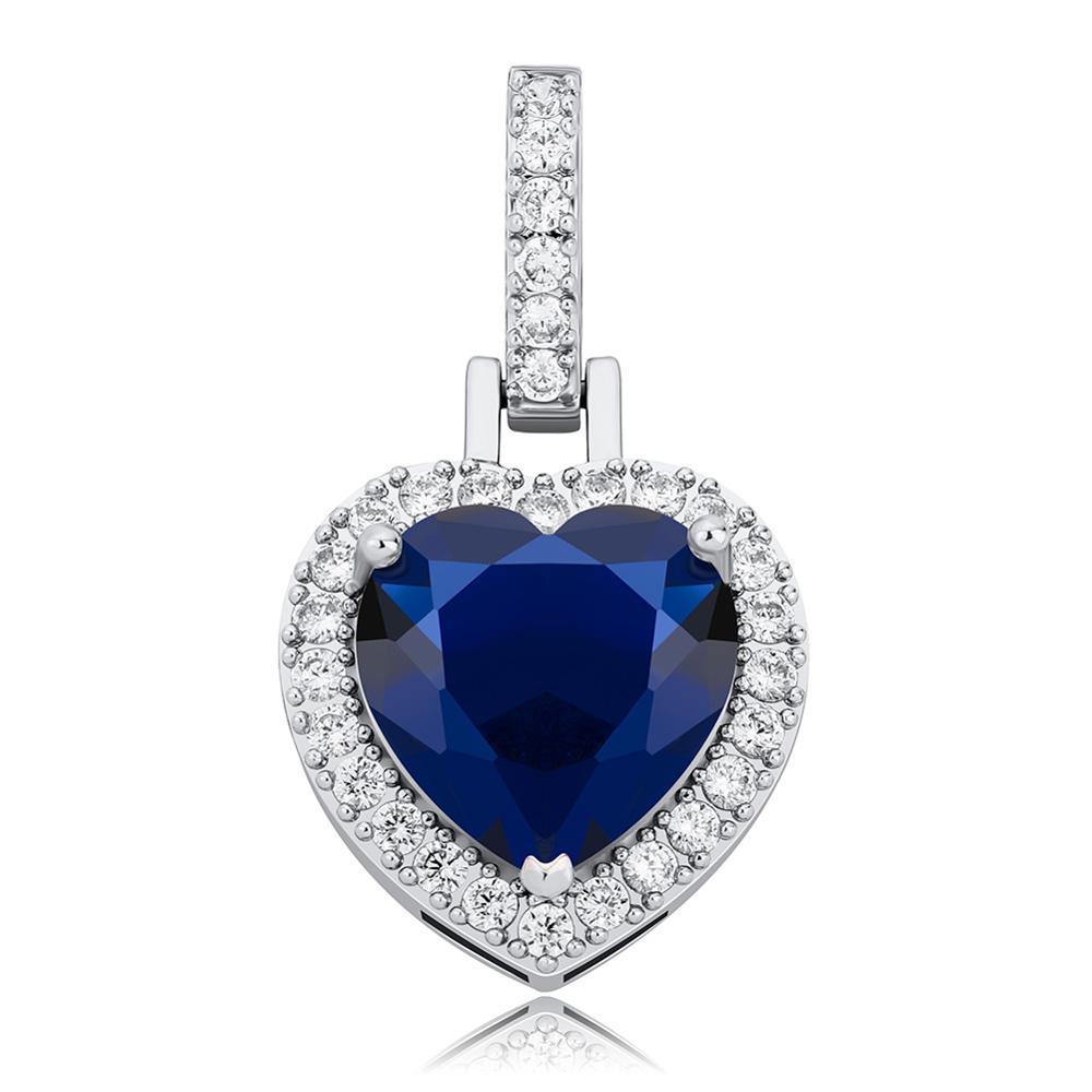 Diamond Heart Pendant 14K - ICECI