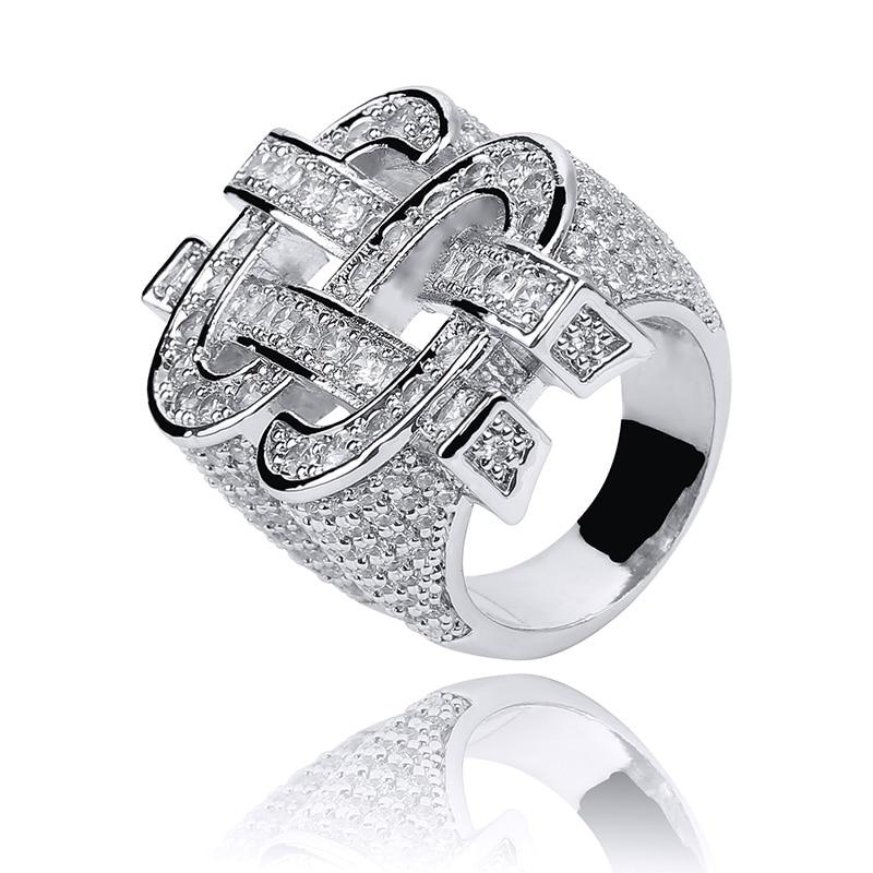 Dollar Sign Ring 14K - ICECI