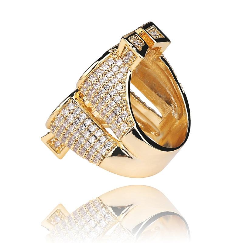 Dollar Sign Ring 14K - ICECI