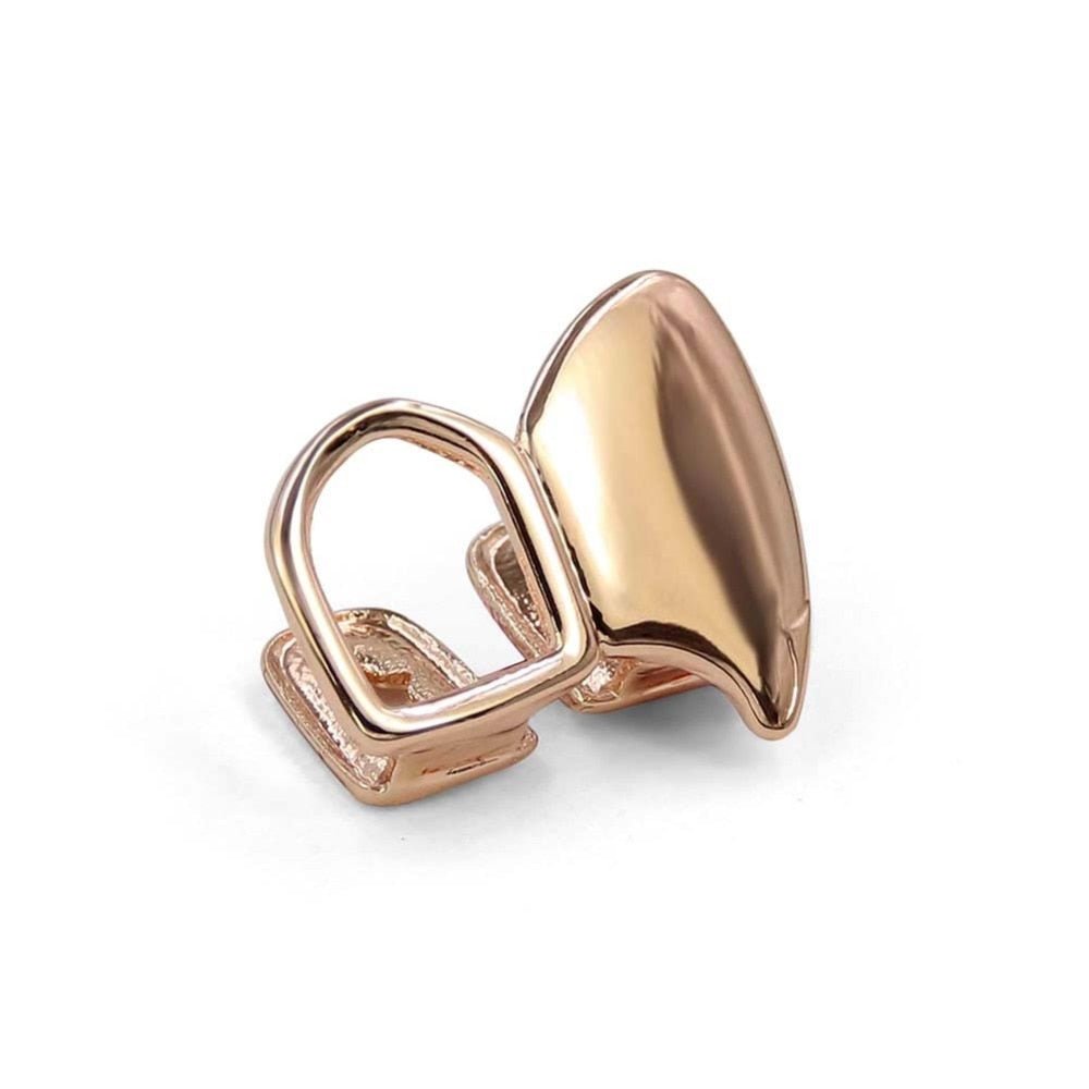 Double Cap Fang Grillz 14K - ICECI