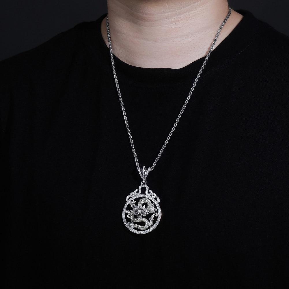 Dragon Spirit Ornament Pendant 14K - ICECI