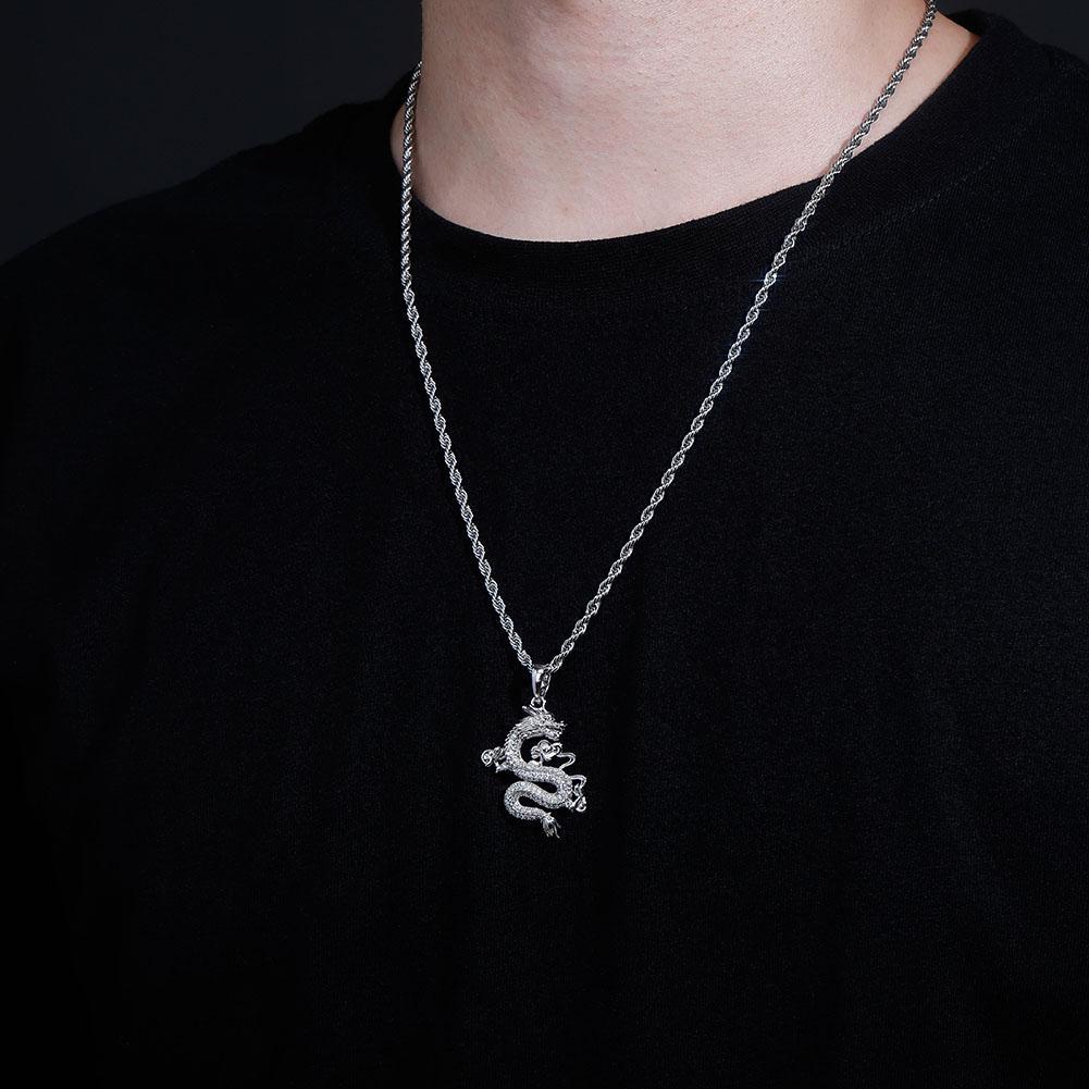 Dragon Spirit Pendant 14K - ICECI