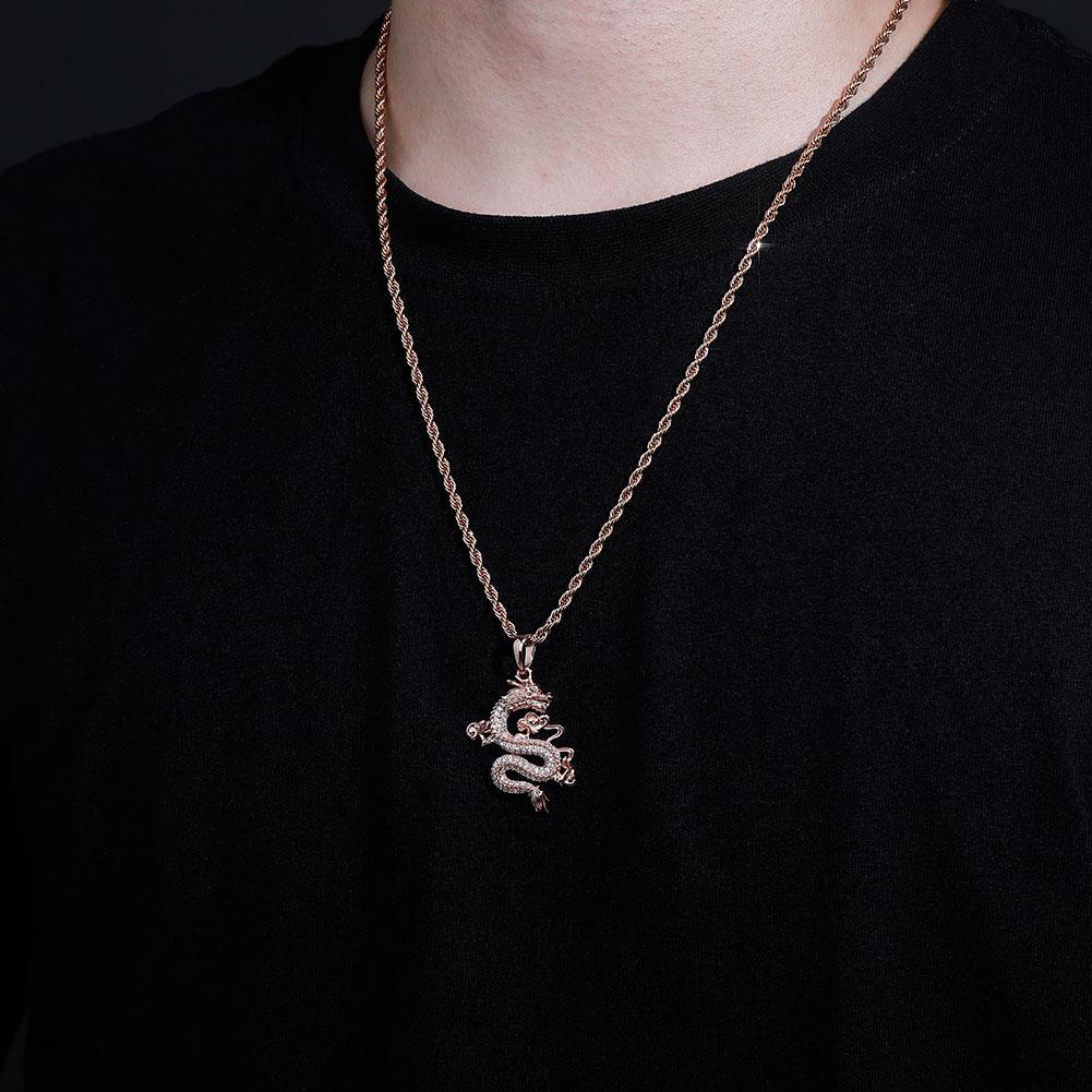 Dragon Spirit Pendant 14K - ICECI