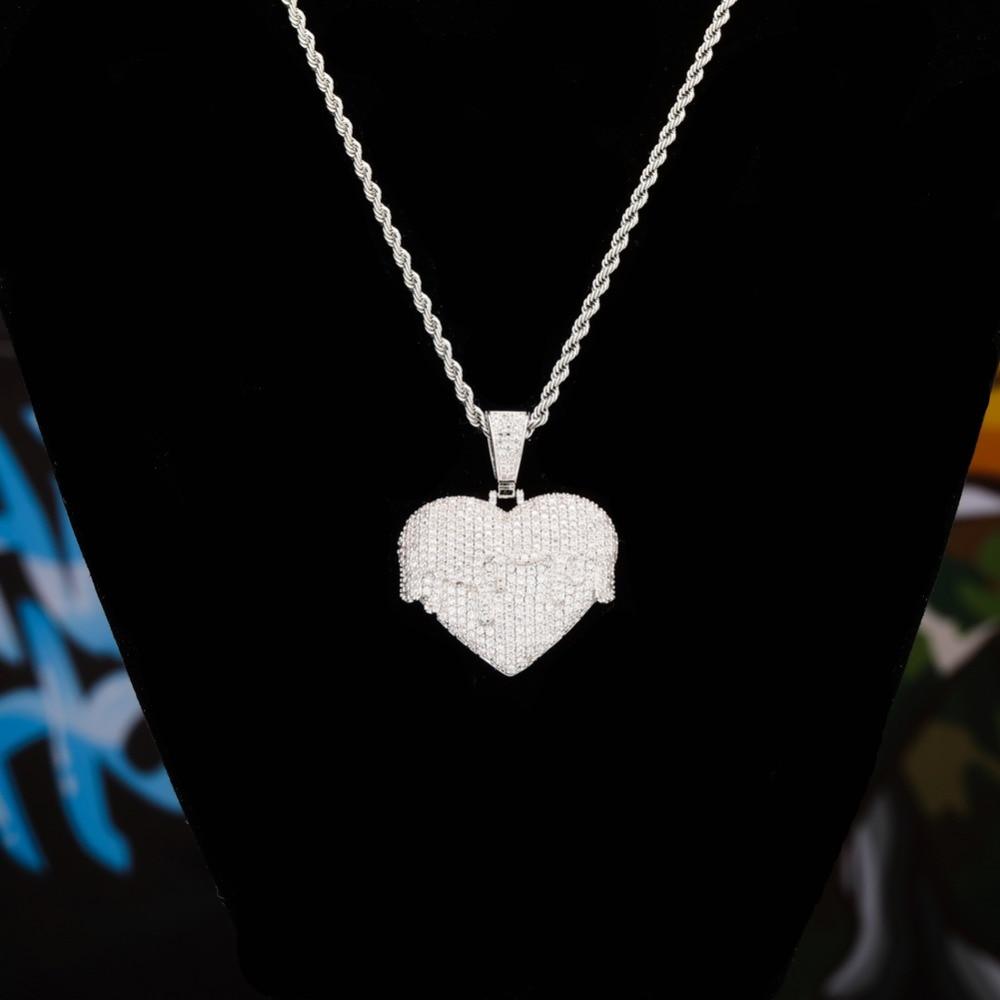 Drip Heart Pendant 14K - ICECI