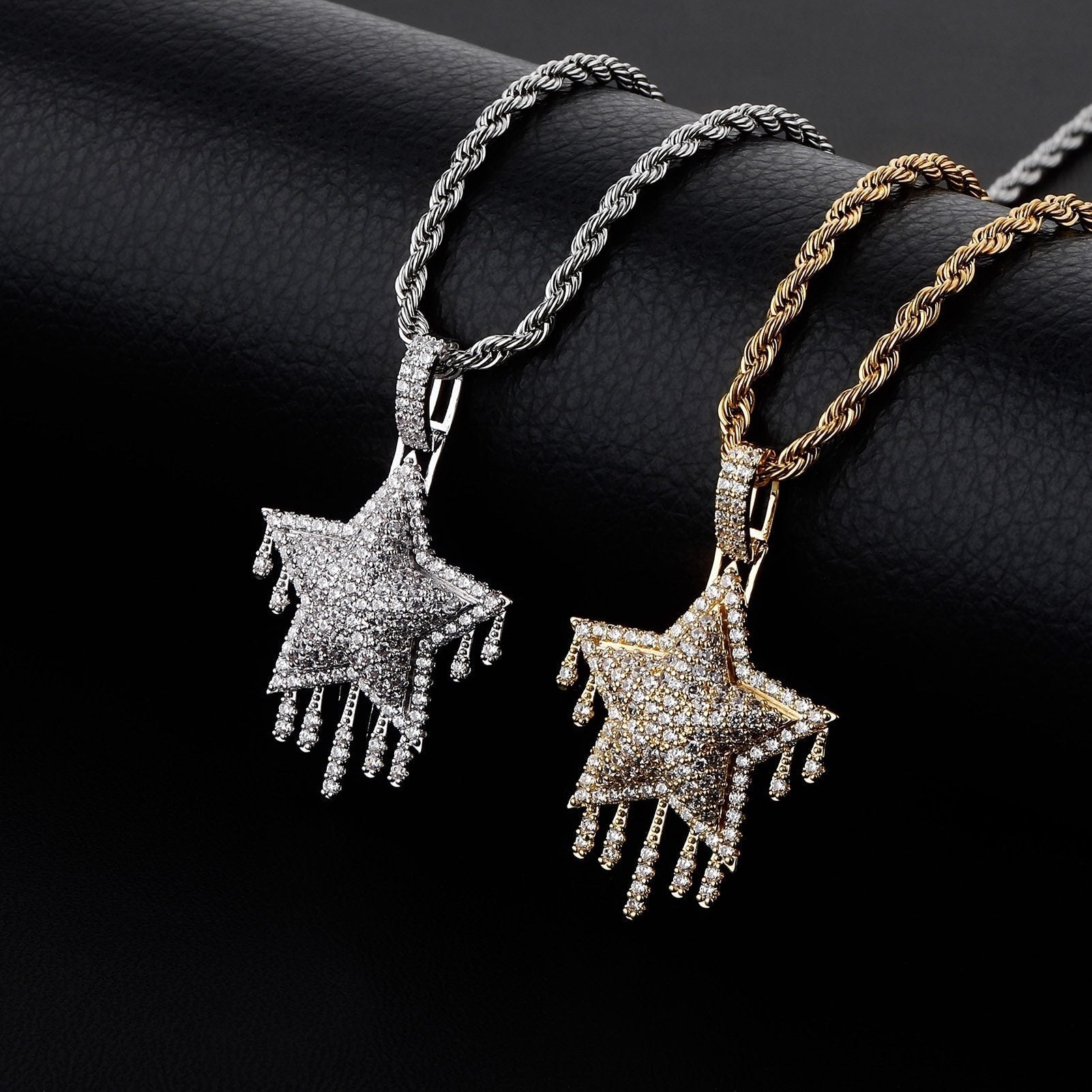 Drip Star Pendant 18K - ICECI