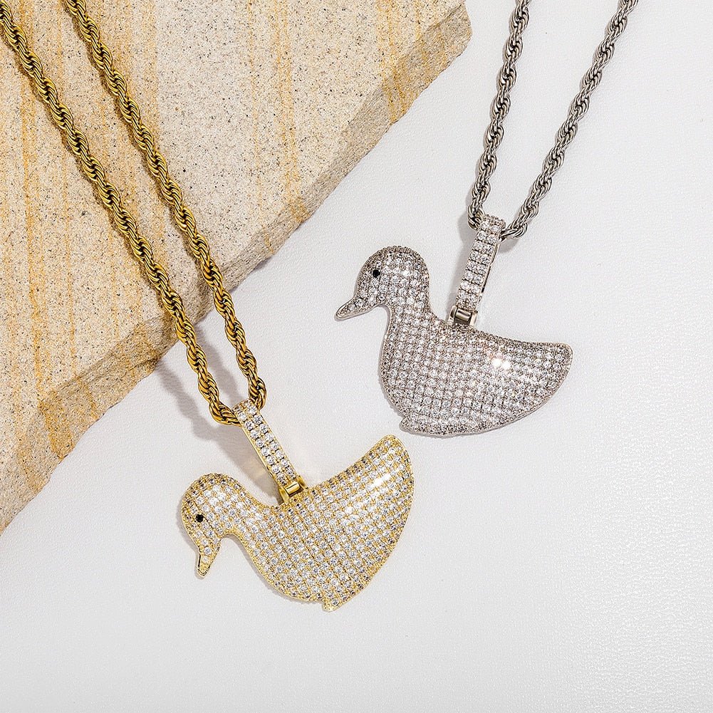 Duck Pendant 14K - ICECI