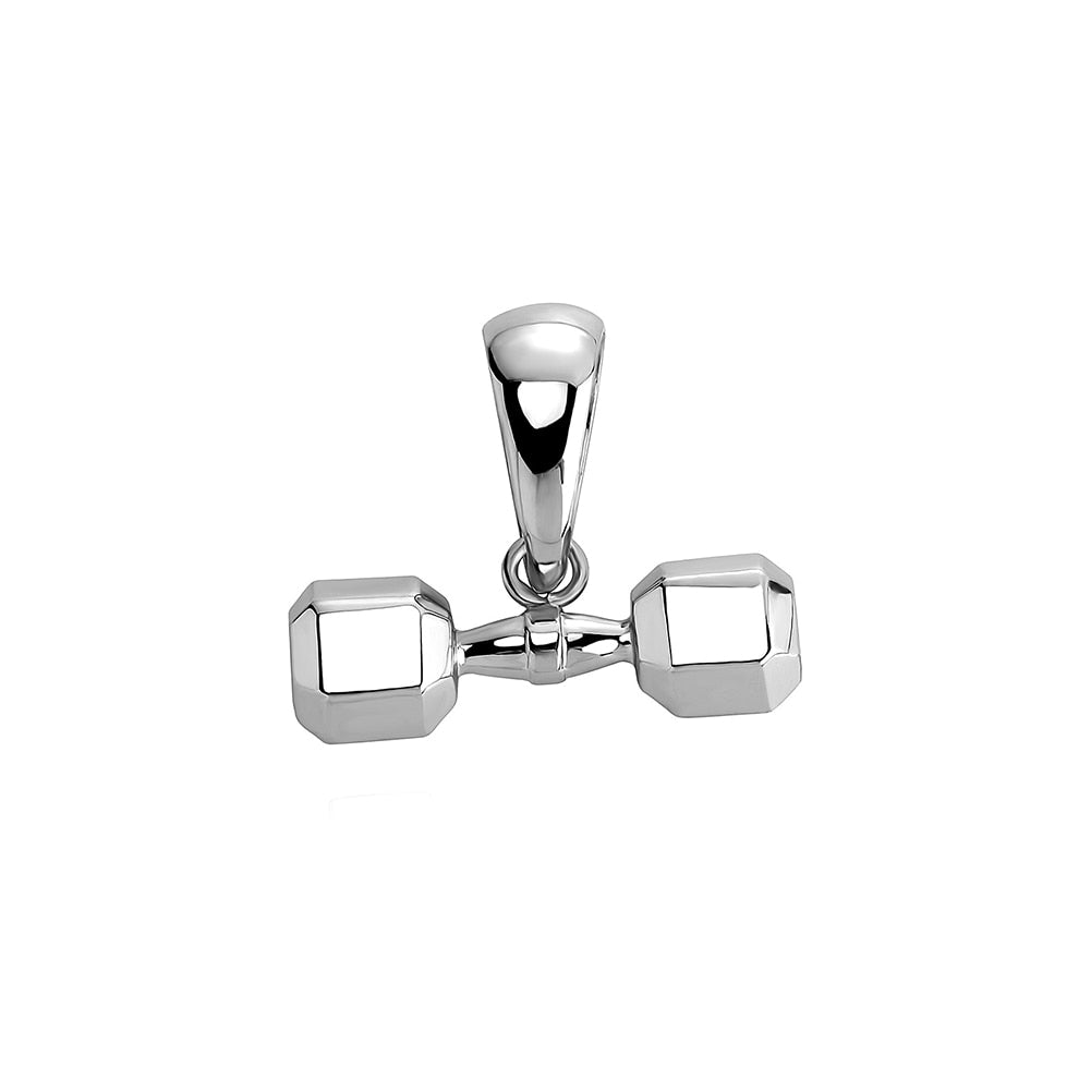 Dumbbell Pendant 14K - ICECI