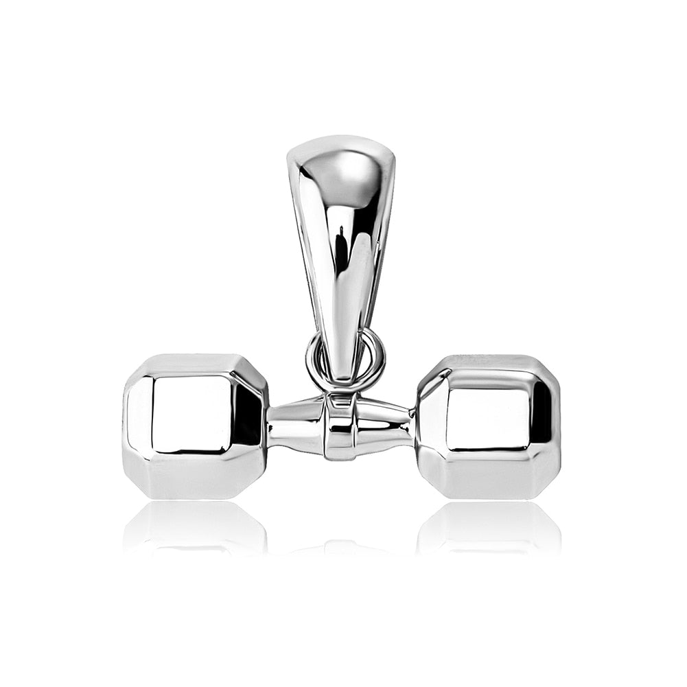 Dumbbell Pendant 14K - ICECI
