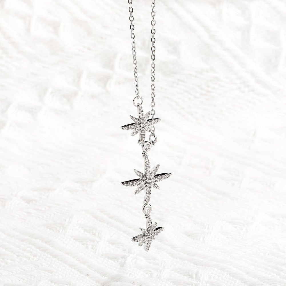 Eight Awn Star Pendant 14K - ICECI