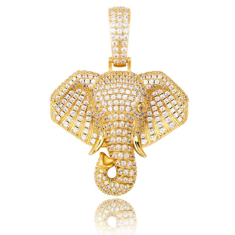 Elephant Pendant 18K - ICECI