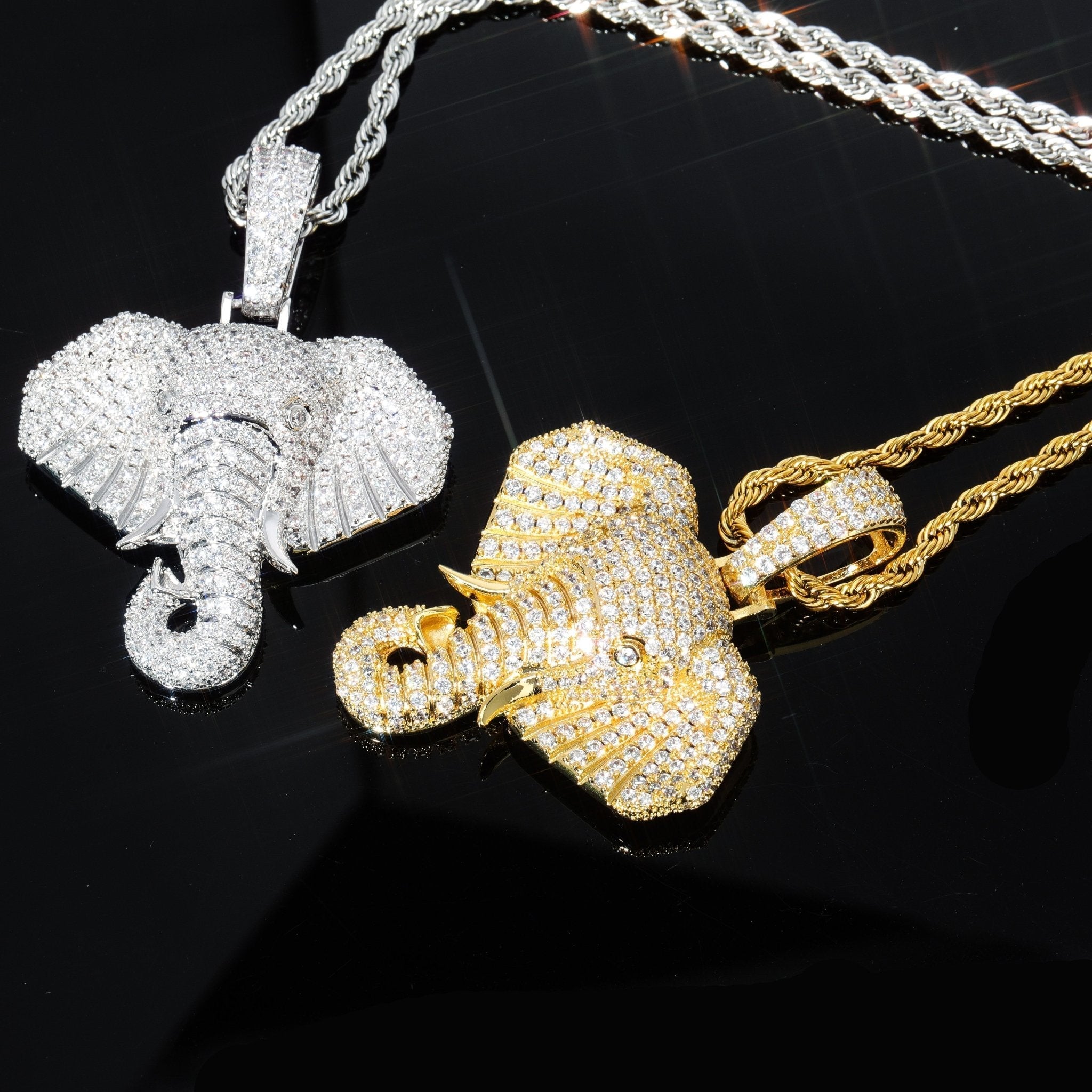 Elephant Pendant 18K - ICECI