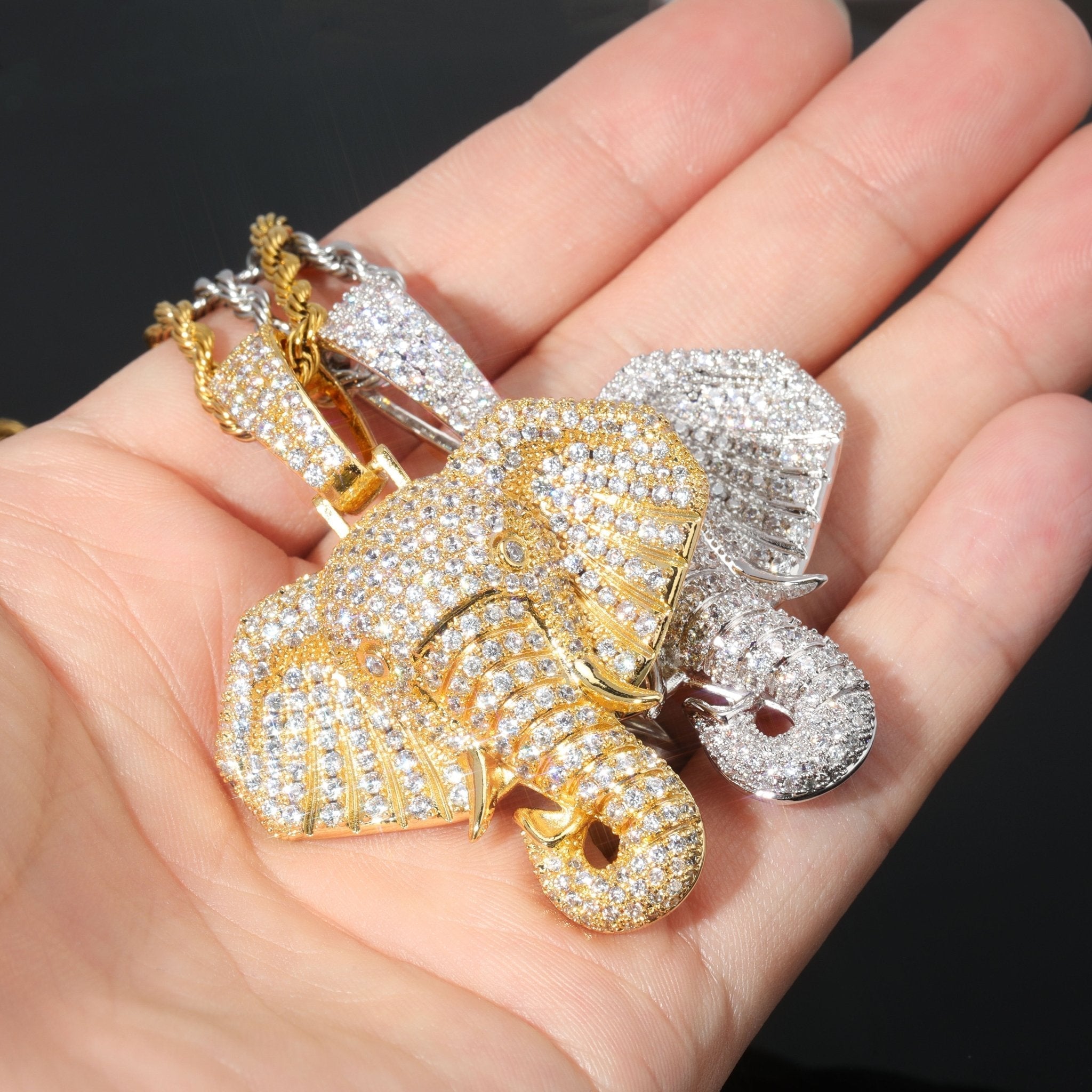 Elephant Pendant 18K - ICECI