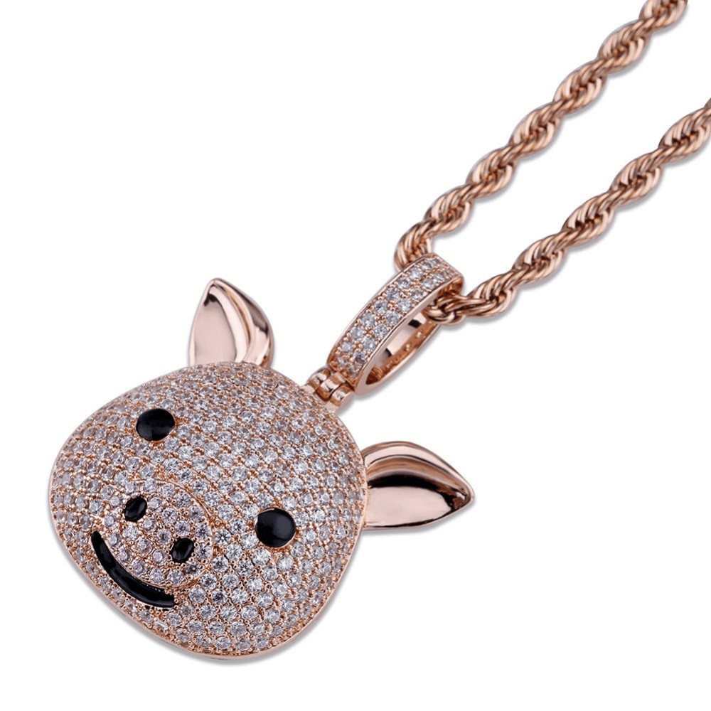 Emoticon Pendants 18K - ICECI