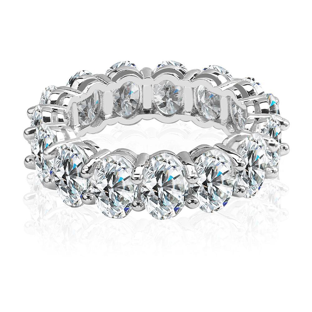 Eternity Oval Ring 18K - ICECI