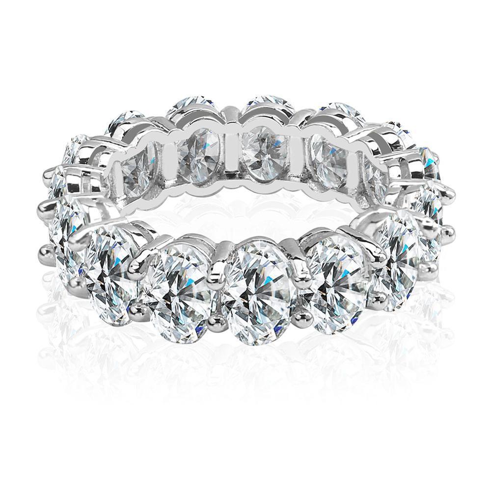 Eternity Oval Ring 18K - ICECI