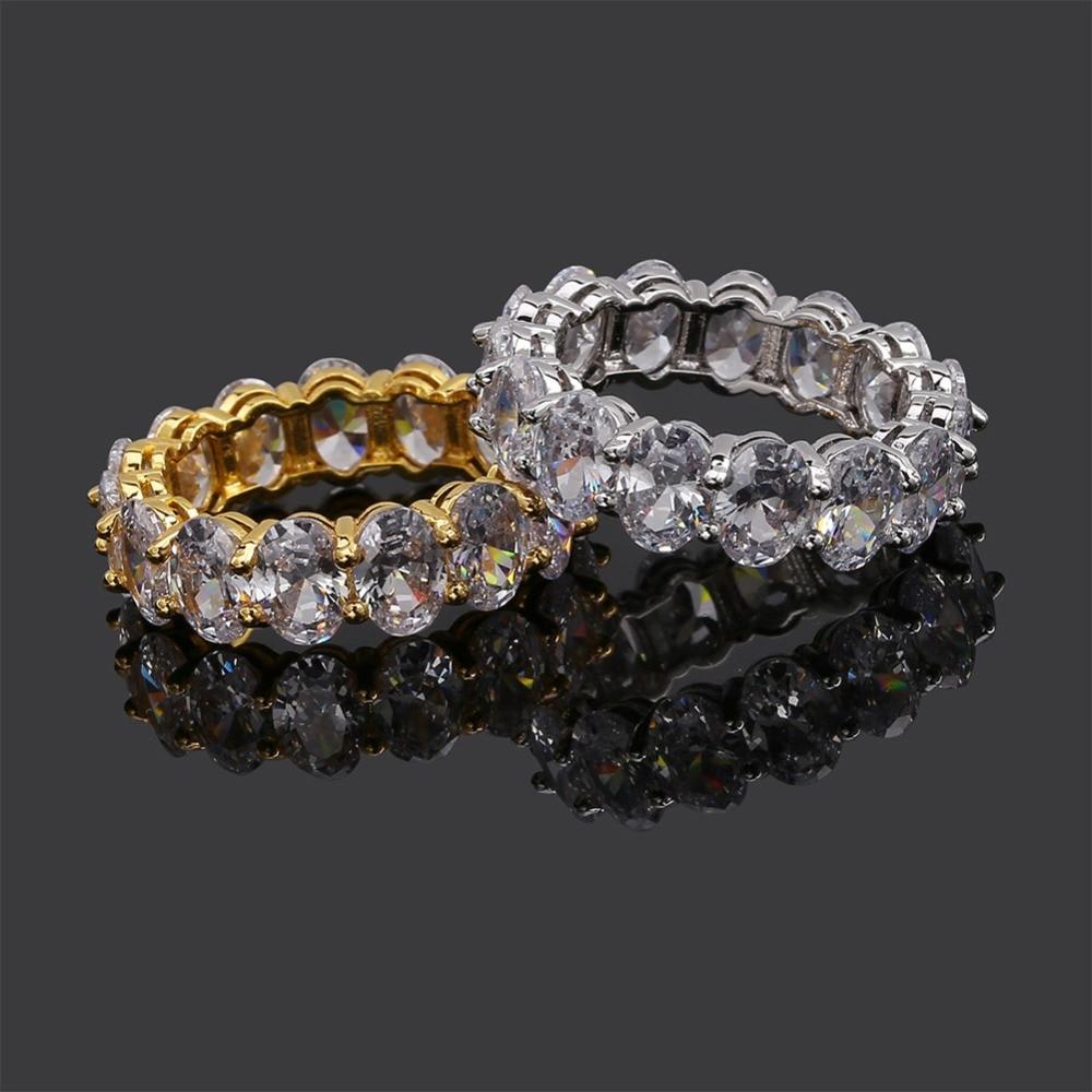 Eternity Oval Ring 18K - ICECI
