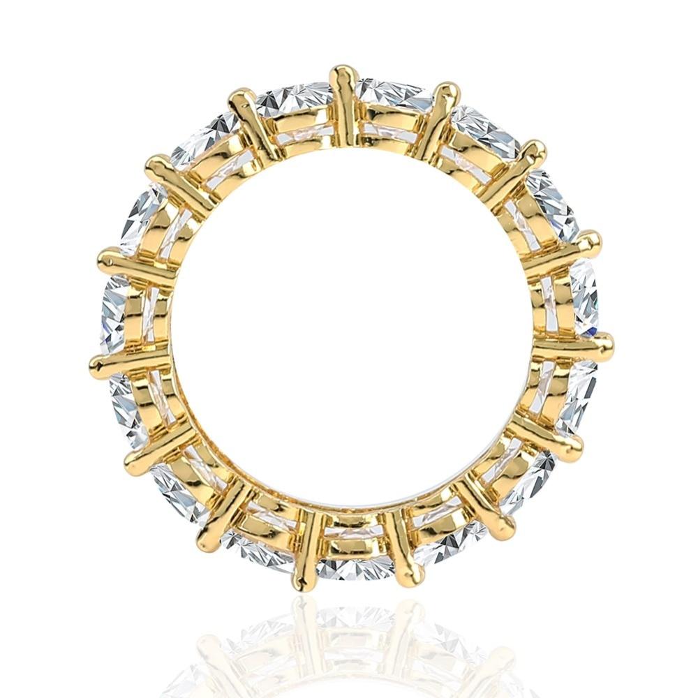 Eternity Oval Ring 18K - ICECI