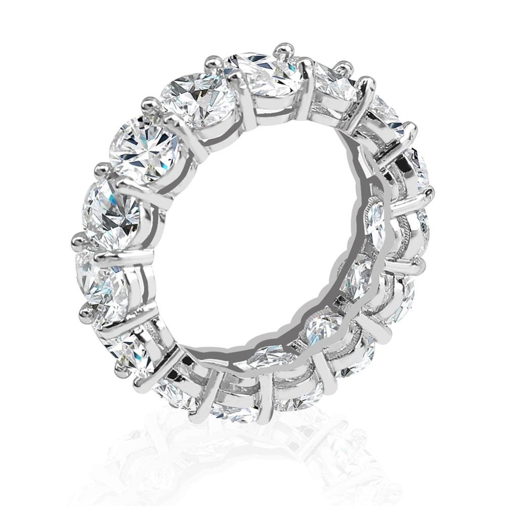Eternity Oval Ring 18K - ICECI