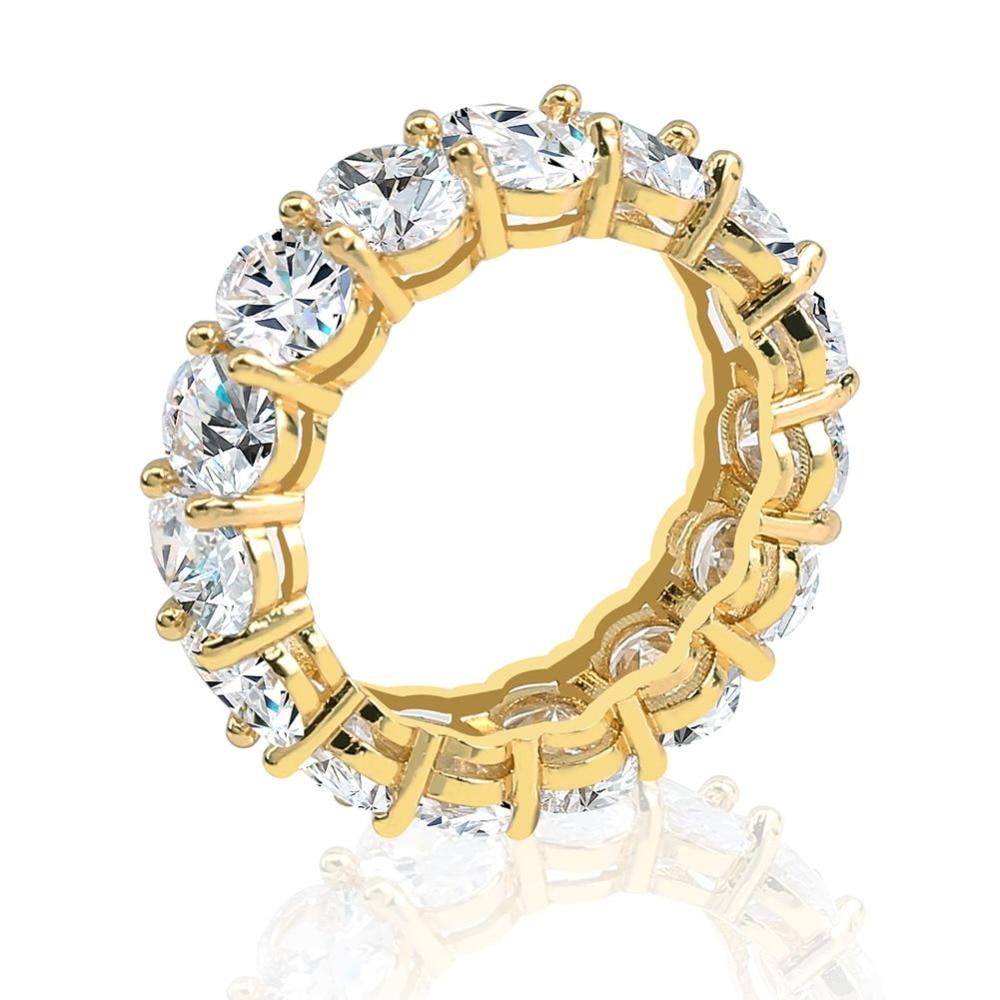 Eternity Oval Ring 18K - ICECI