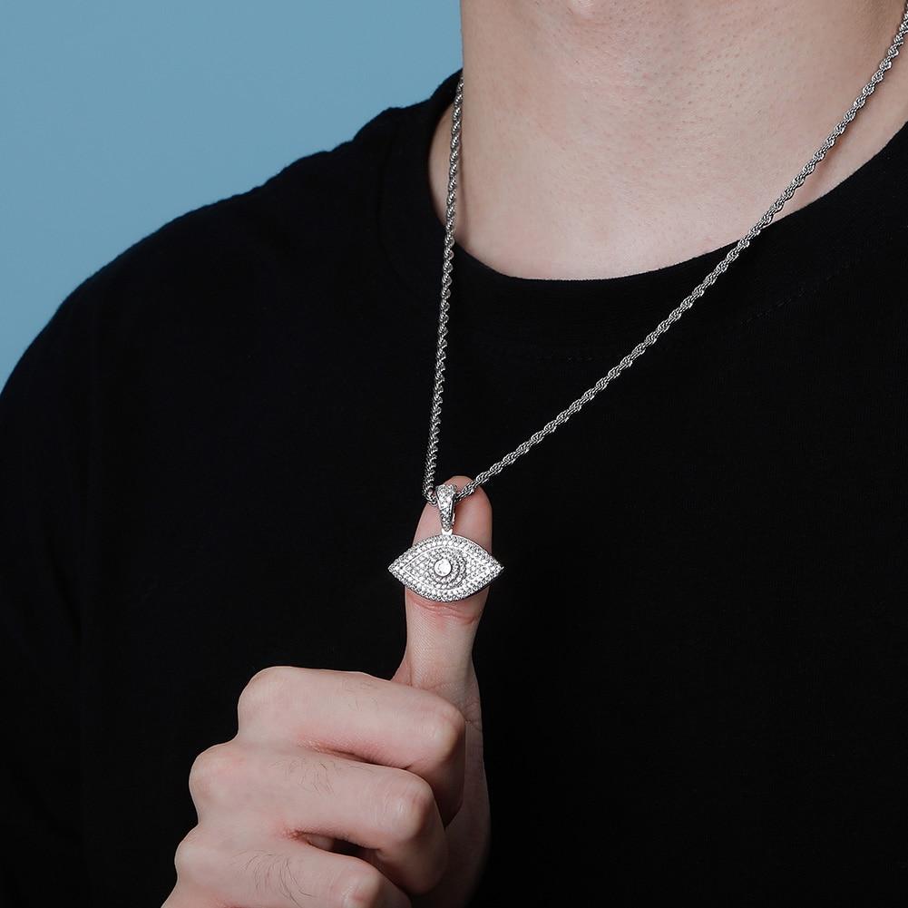 Evil Eye Pendant 14K - ICECI