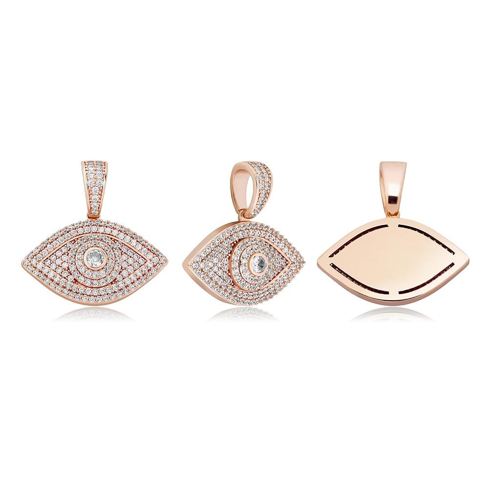 Evil Eye Pendant 14K - ICECI