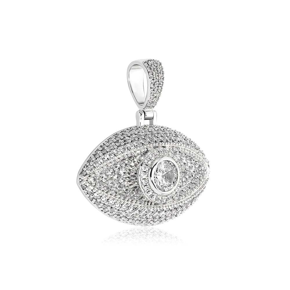 Evil Eye Pendant + Evil Eye Ring Bundle 14K - ICECI