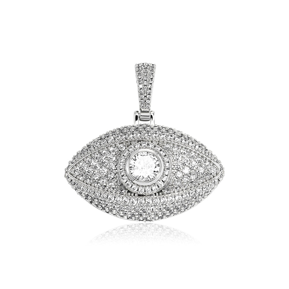 Evil Eye Pendant + Evil Eye Ring Bundle 14K - ICECI