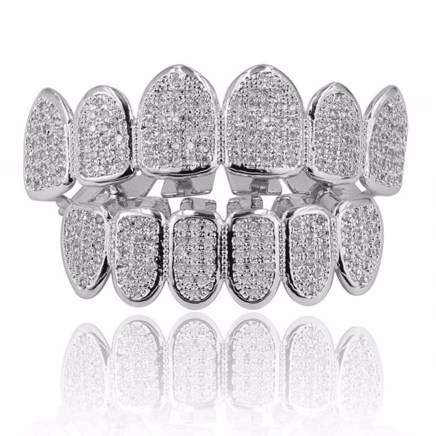 Exclusive CZ Cluster Premium Grillz 14K - ICECI
