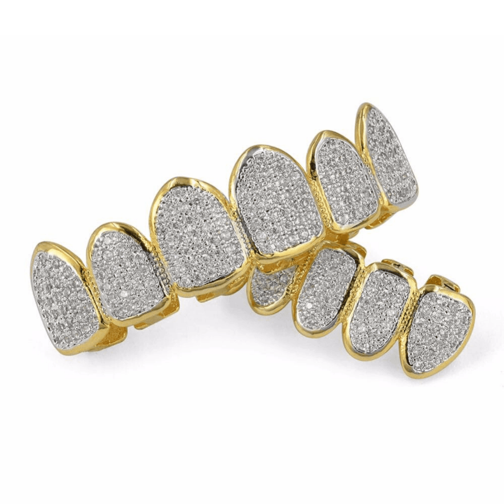 Exclusive CZ Cluster Premium Grillz 14K - ICECI
