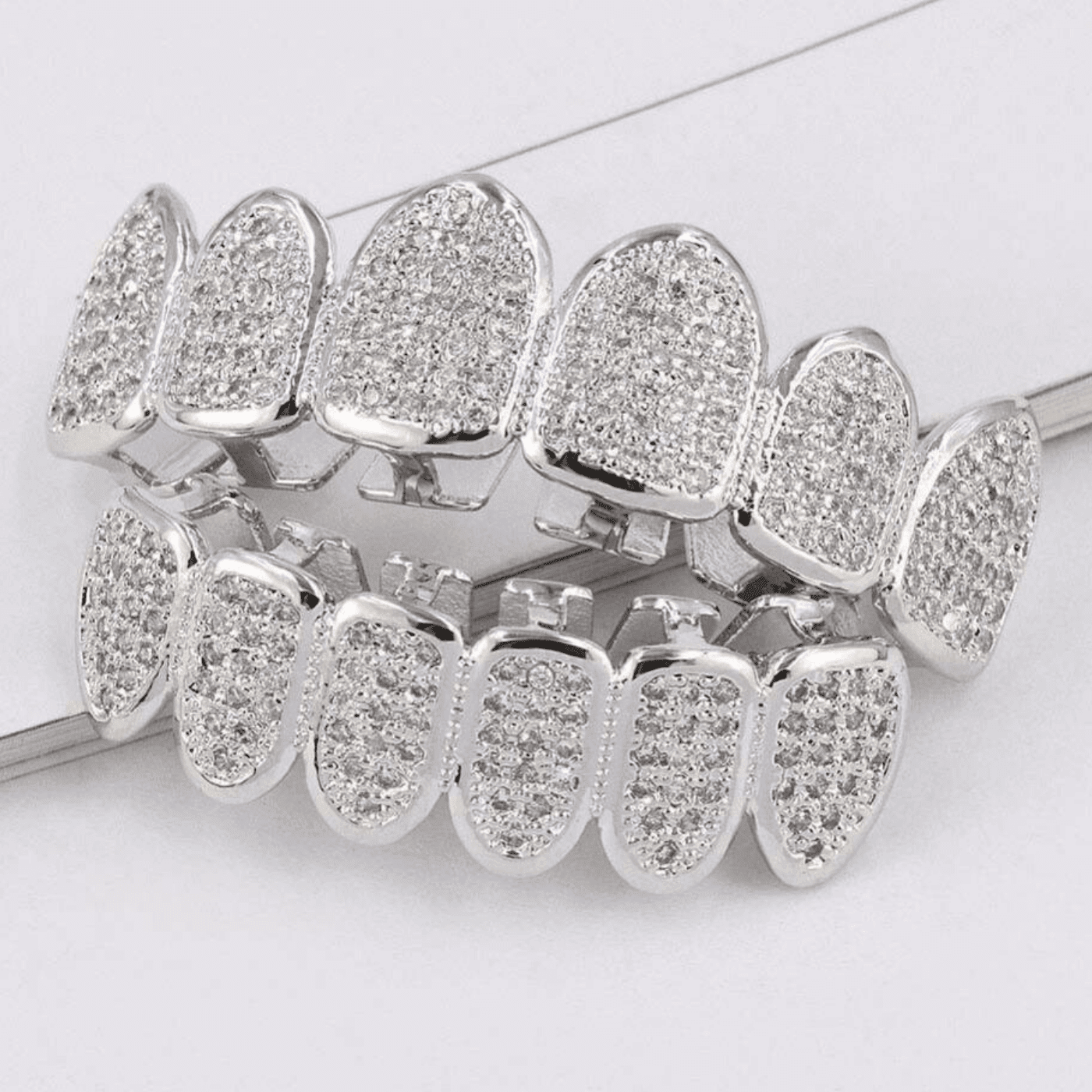 Exclusive CZ Cluster Premium Grillz 14K - ICECI