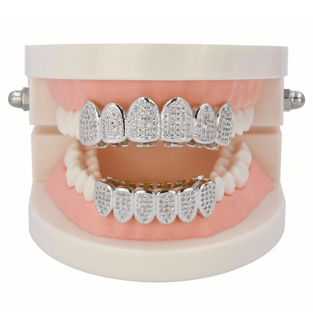 Exclusive CZ Cluster Premium Grillz 14K - ICECI