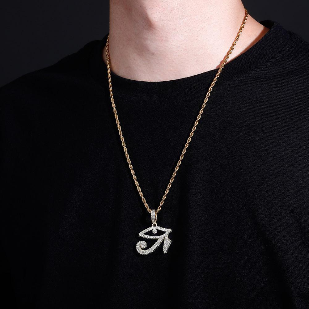 Eye of Horus Pendant 14K - ICECI