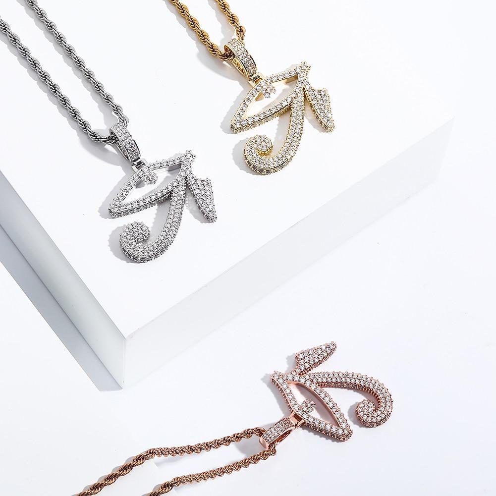 Eye of Horus Pendant 14K - ICECI