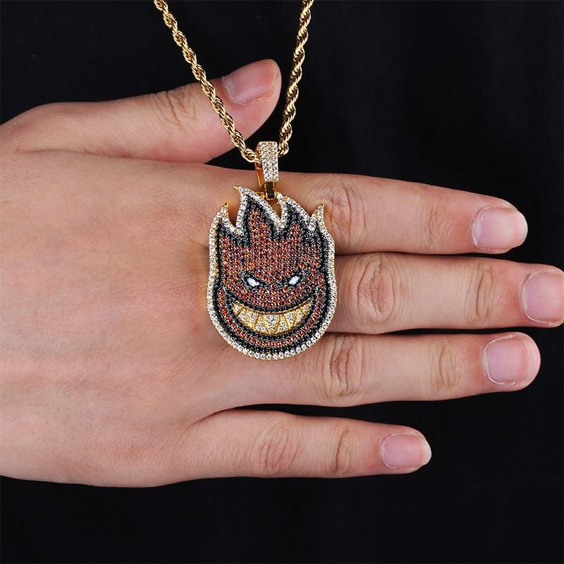 Fire Boy Pendant 18K - ICECI