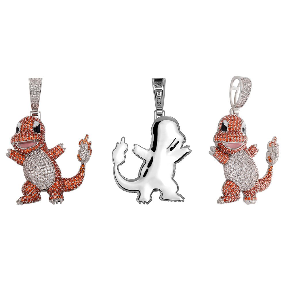 Fire Dragon Pendant 14K - ICECI