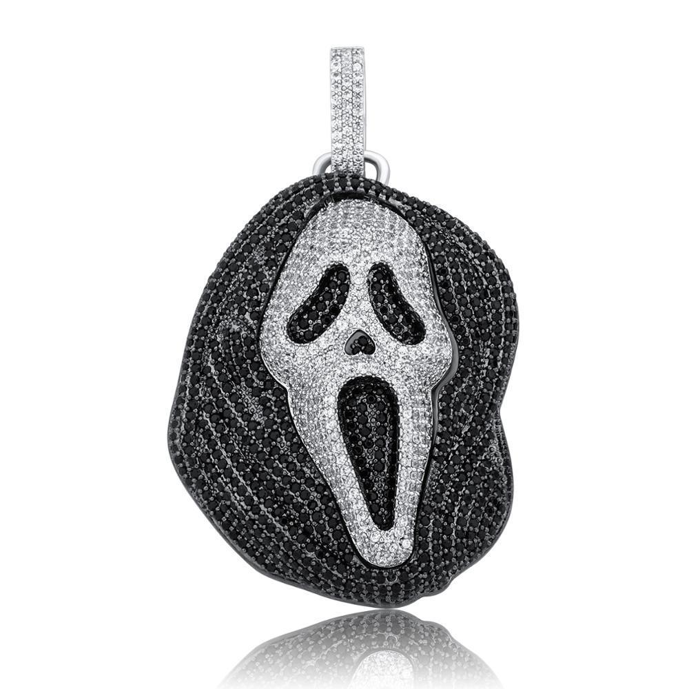 Ghostface Slasher Pendant 14K - ICECI