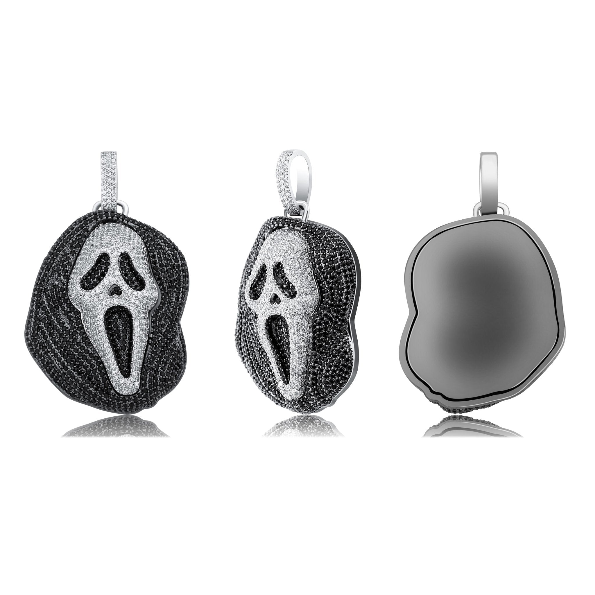 Ghostface Slasher Pendant 14K - ICECI
