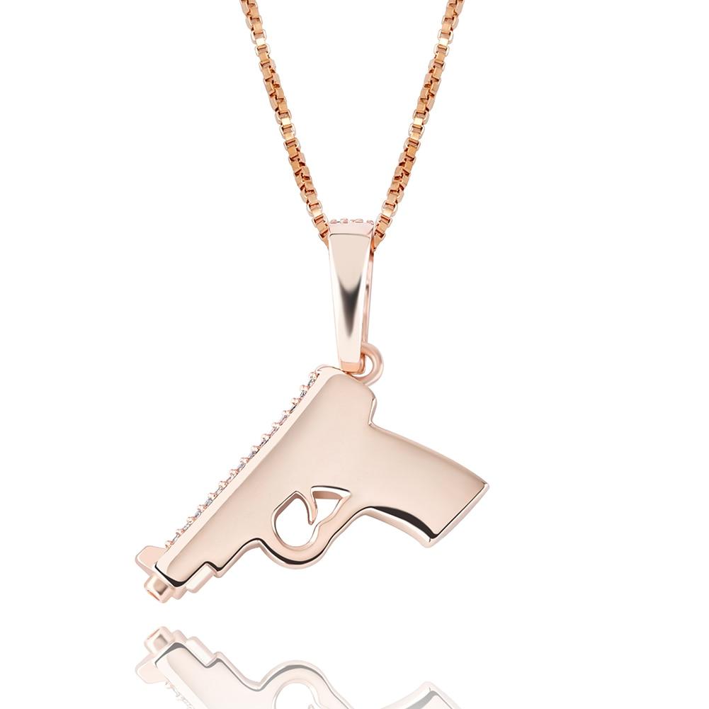 Glock Pendant 14K X Sterling Silver - ICECI