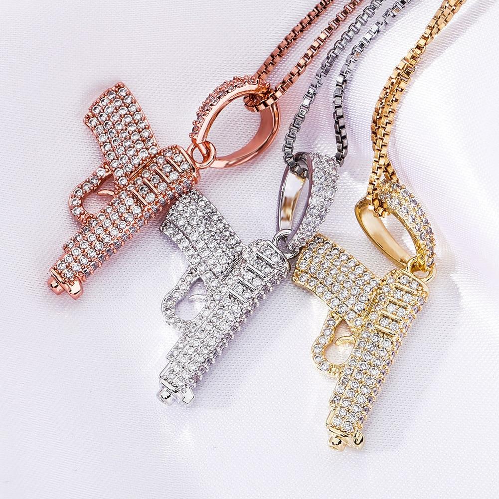 Glock Pendant 14K X Sterling Silver - ICECI