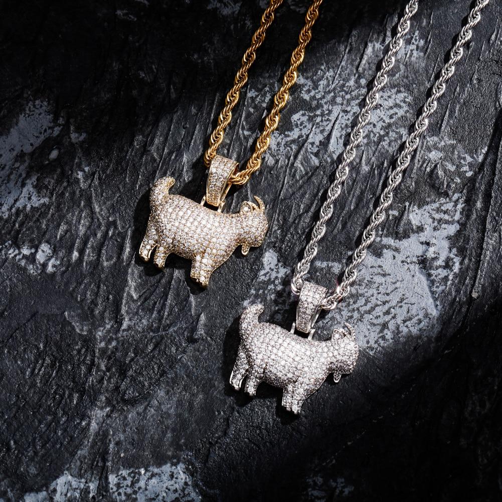 Goat Pendant 18K - ICECI