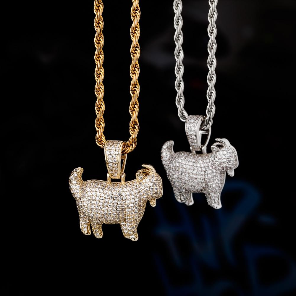 Goat Pendant 18K - ICECI