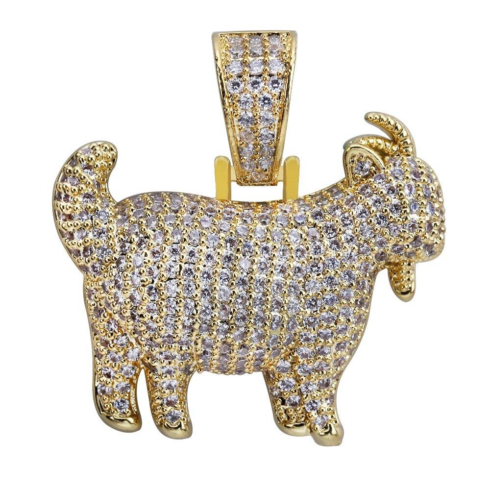 Goat Pendant 18K - ICECI